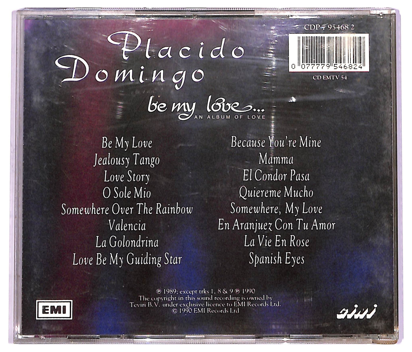 EBOND Placido Domingo - Be My Love CD CD063519