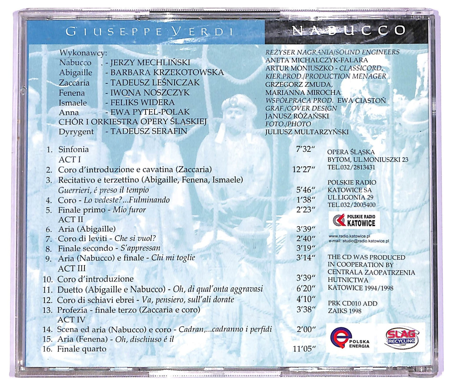 EBOND Giuseppe Verdi - Nabucco CD CD063543