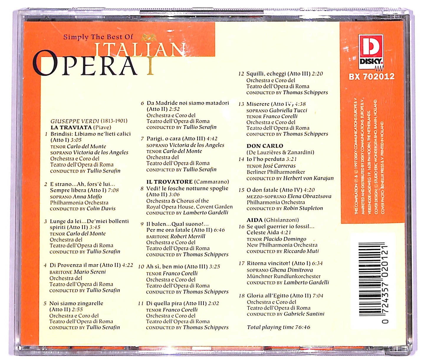 EBOND Various - Simply The Best Of Italian Opera vol. I CD CD063545
