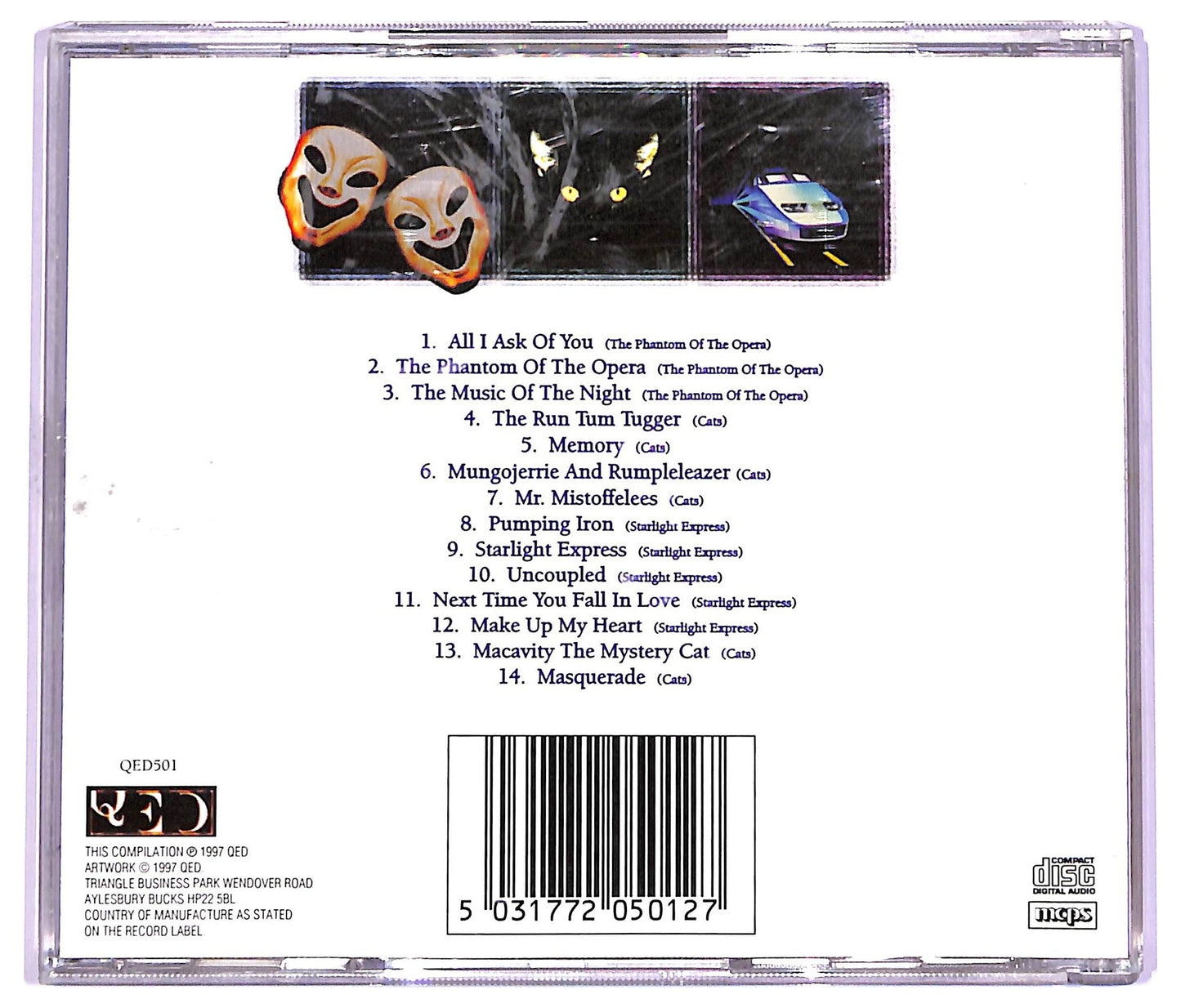 EBOND Various - Phantom of the Opera Cats Starlight express CD CD063553