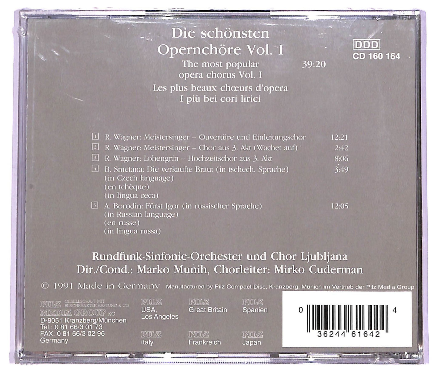 EBOND Various - Die Schonsten Opernchore Vol. I CD CD063562