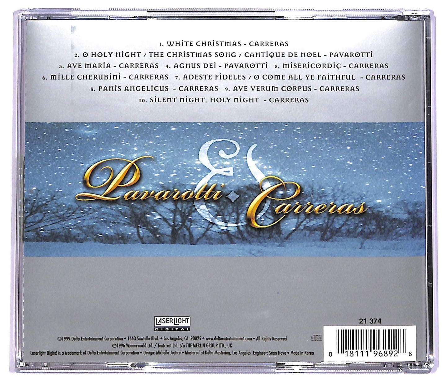 EBOND Pavarotti & Carreras - Christmas With Pavarotti & Carreras CD CD063614