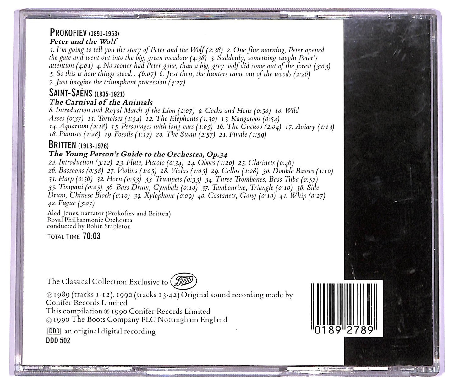 EBOND various - Peter And The Wolf CD CD063649