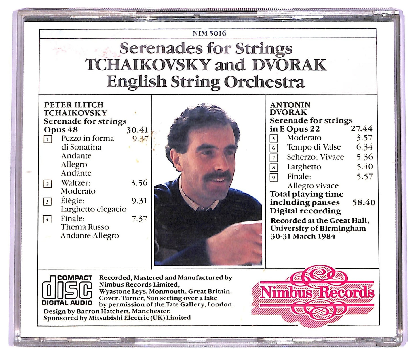 EBOND Tchaikovsky Dvorak - Serenades For Strings CD CD063653