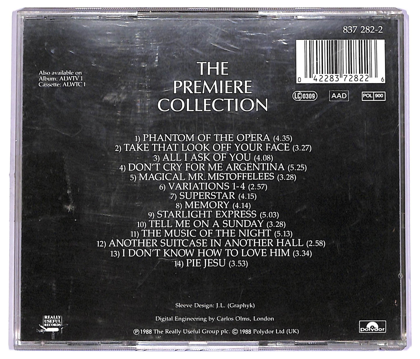 EBOND Andrew Lloyd Webber - The Premiere Collection CD CD063701