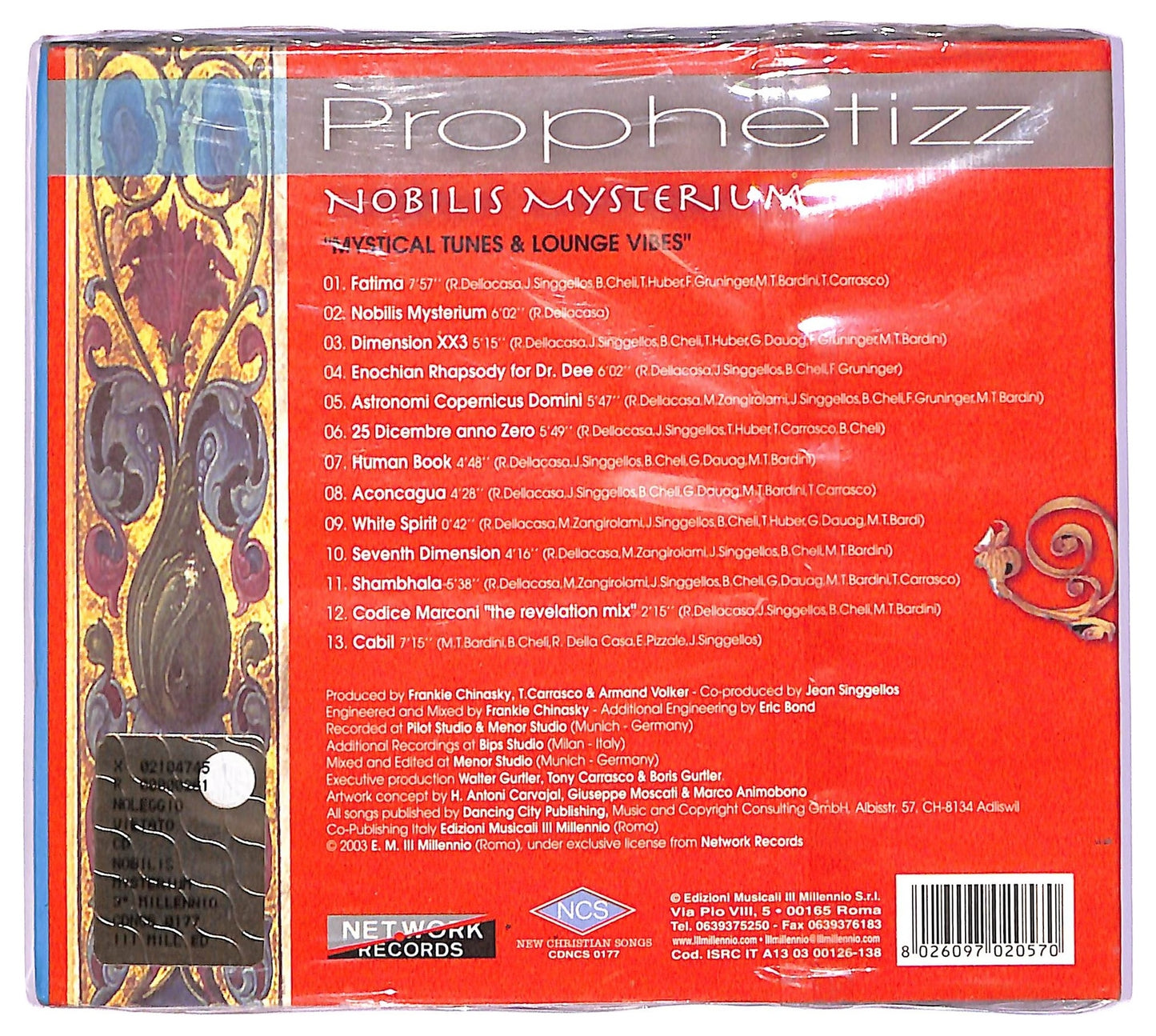 EBOND Prophetizz - Nobilis Mysterium CD CD063754