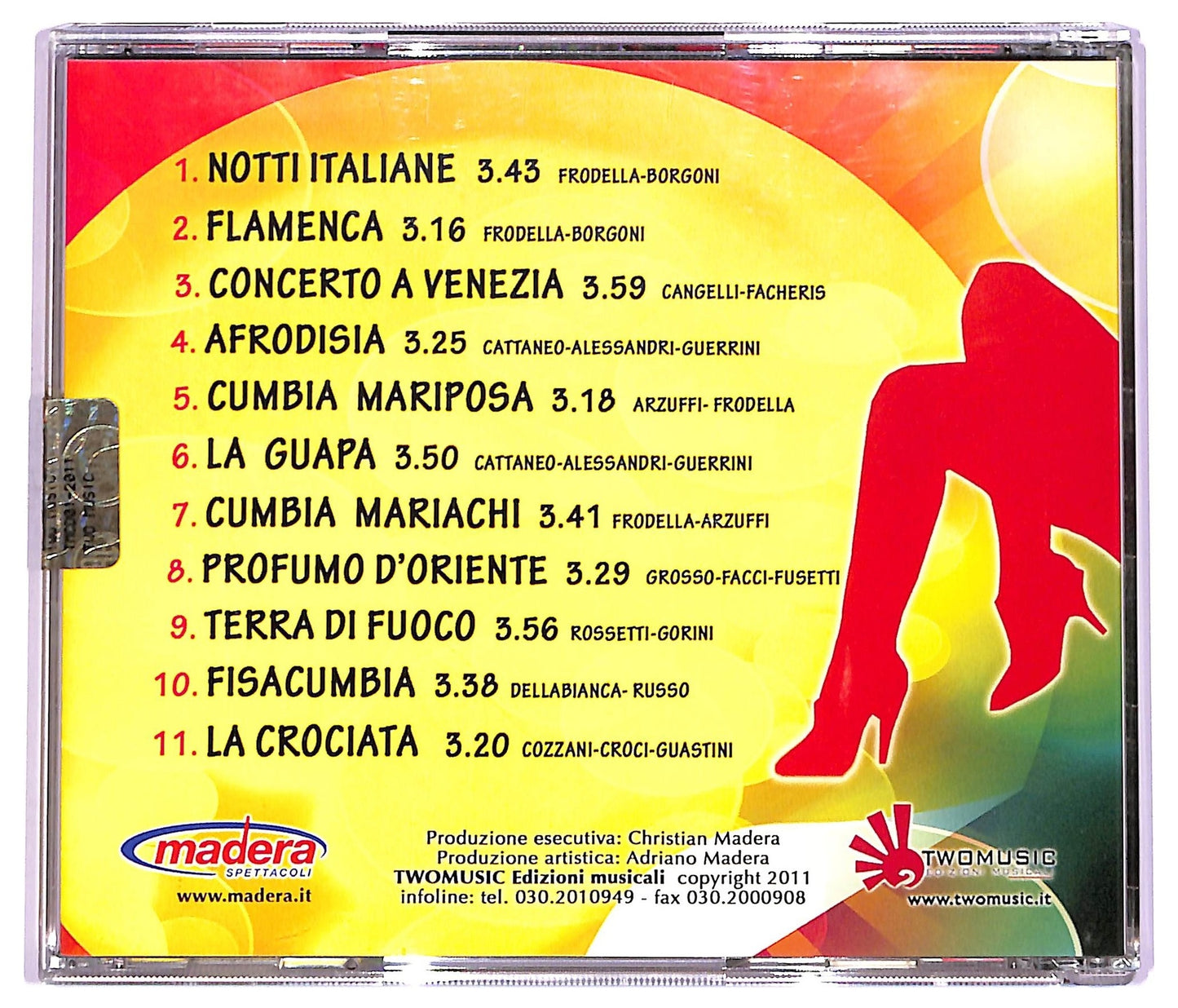 EBOND Various - Cumbia Mania ( scritta in penna sulla copertina) CD CD063761