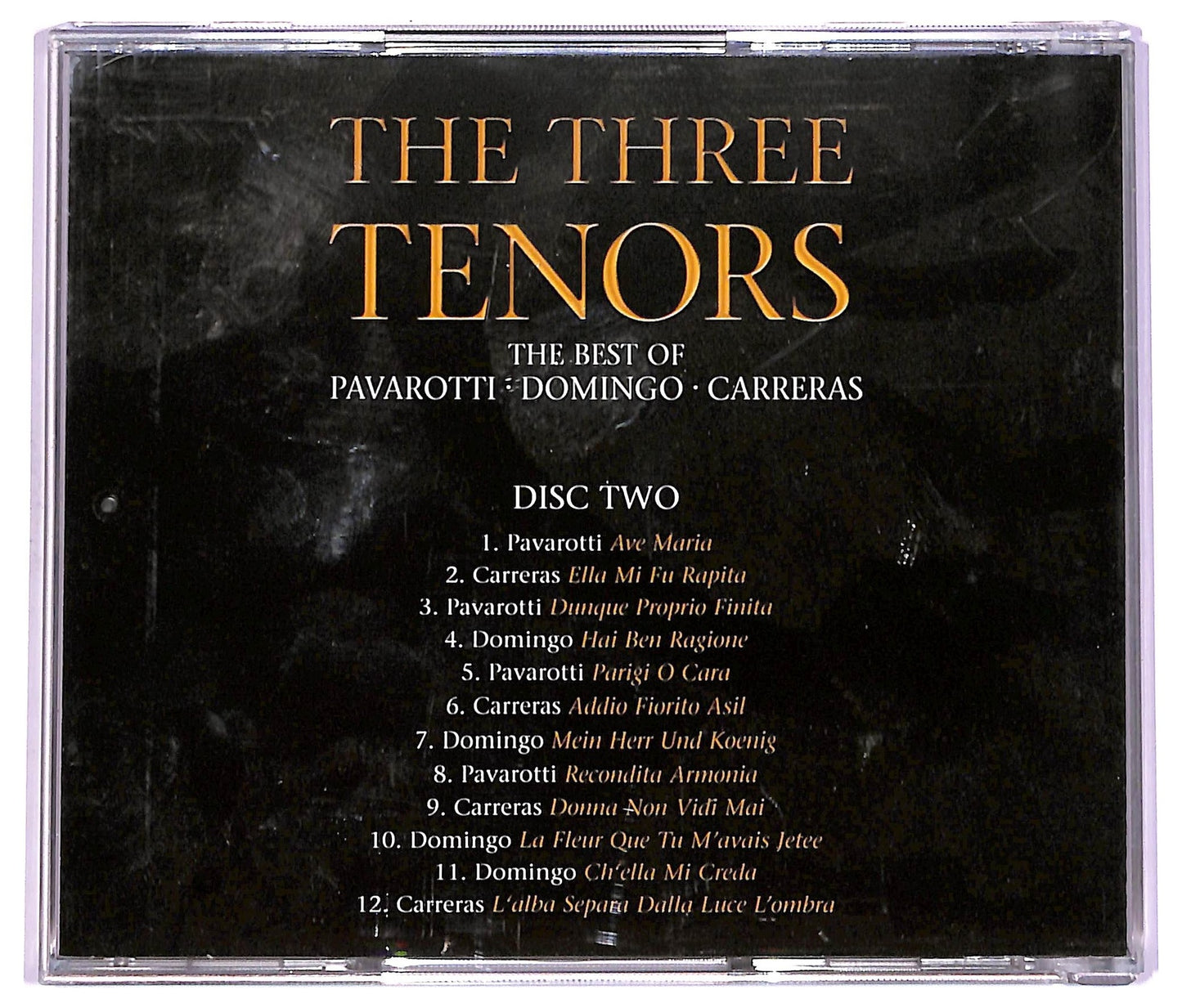 EBOND The Three Tenors - the best of Pavarotti Domingo Carreras vol.2 CD CD063804