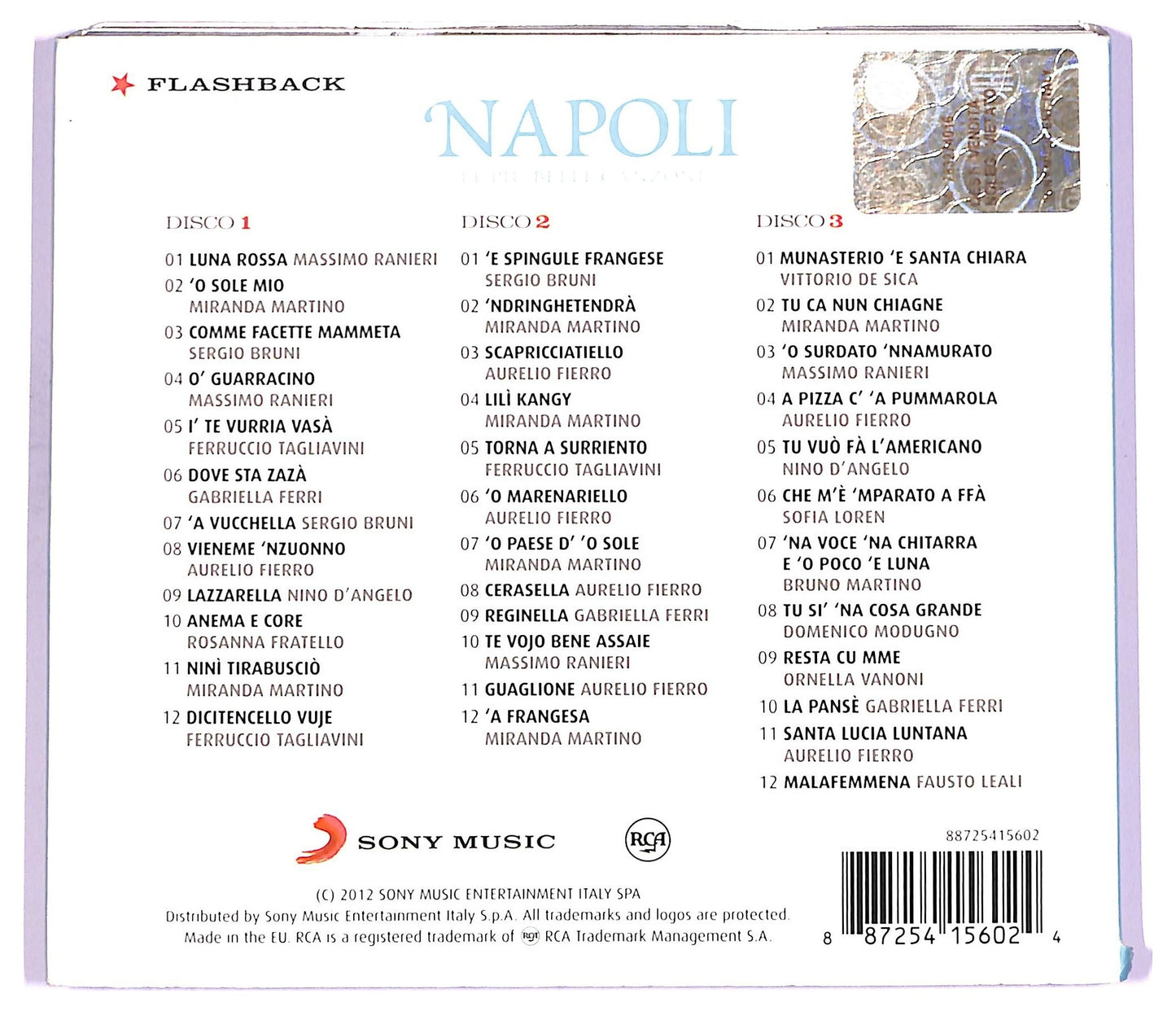 EBOND Various - Napoli le piu belle canzoni CD CD063816