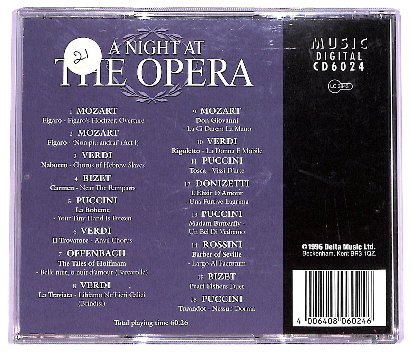 EBOND Various - A Night At The Opera CD CD063851