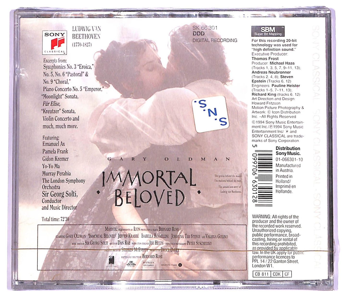 EBOND Ludwig Van B. - Immortal Beloved CD CD063941