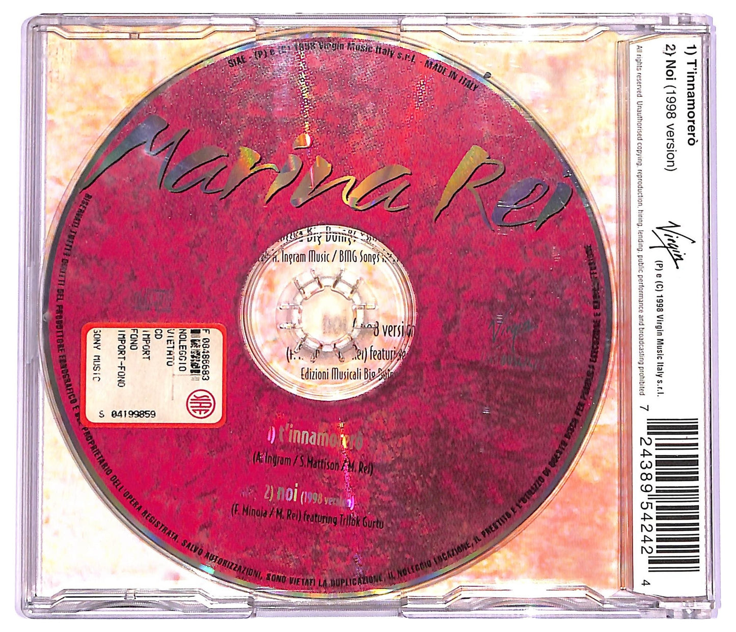 EBOND Marina Rei - T'Innamorero CD CD064005