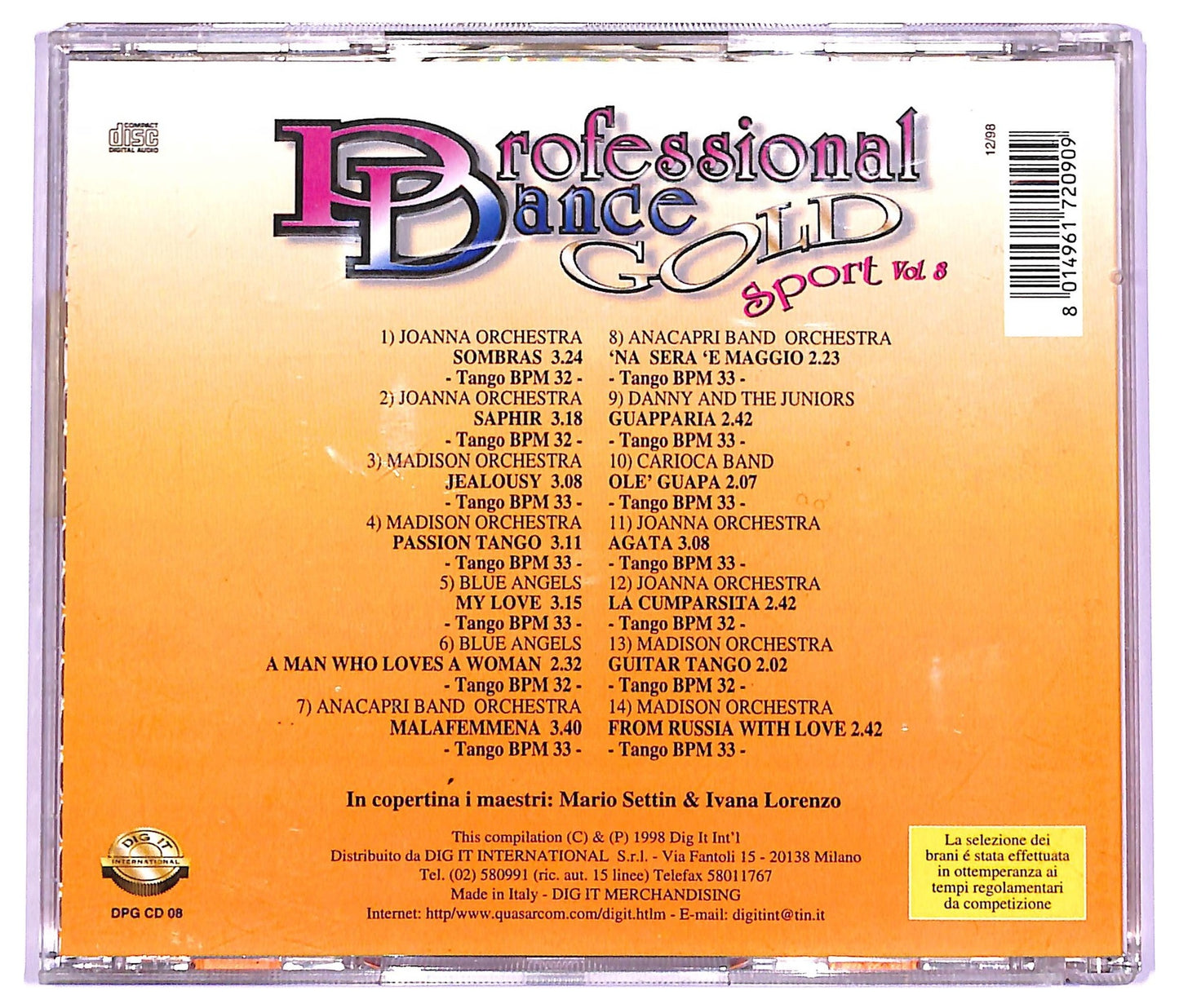 EBOND Various - Professional dance gold sport vol.8 CD CD064023