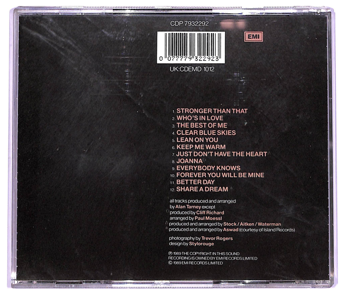 EBOND Cliff Richard - Stronger CD CD064028