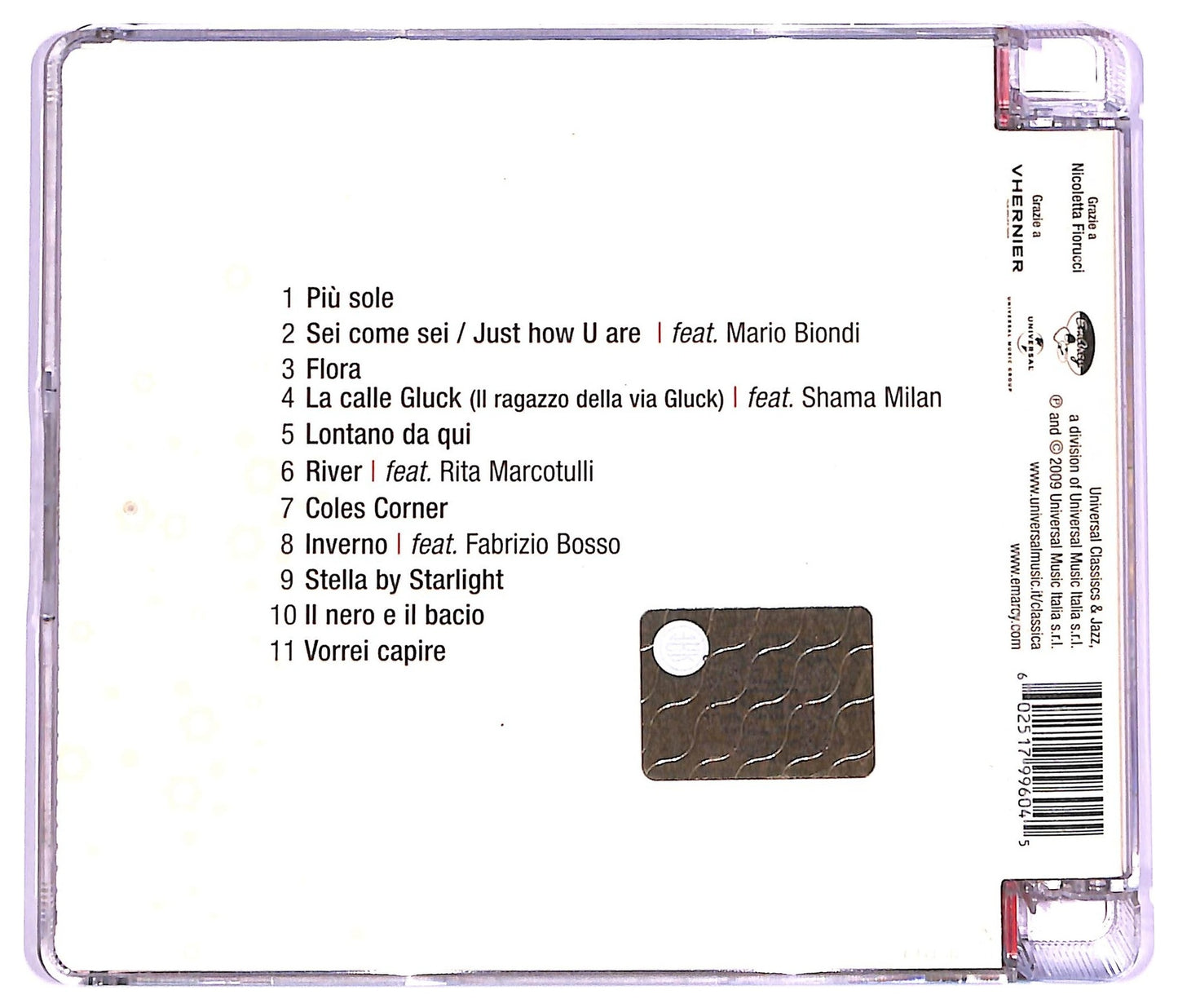 EBOND Nicky Nicolai , Stefano Di Battista - Piu Sole CD CD064031