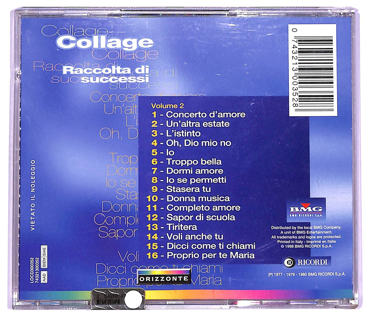 EBOND Dik Dik - Raccolta Di Successi CD CD064035