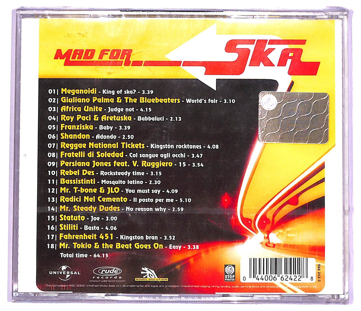 EBOND Various - Mad For SKA CD CD064036