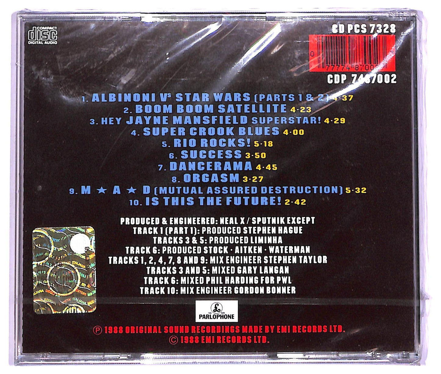 EBOND Sigue Sigue Sputnik - Dress For Excess CD CD064043