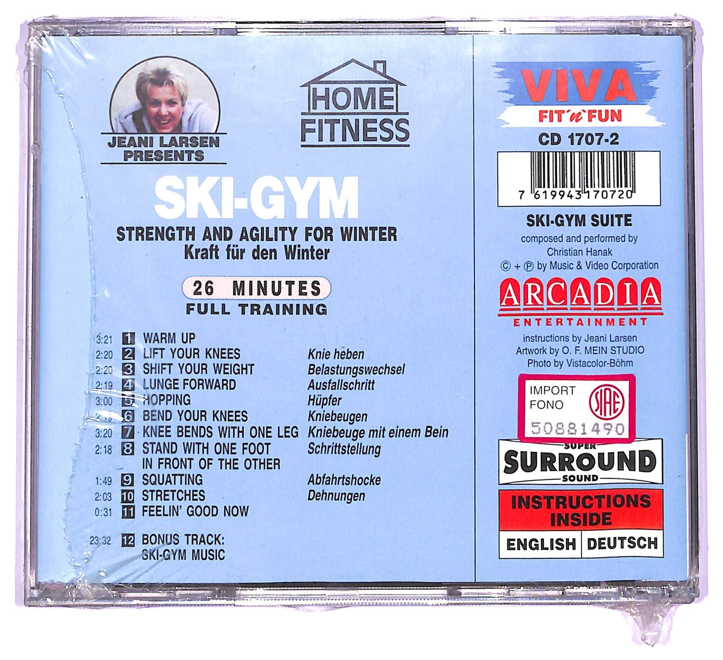 EBOND Jeani Larsen - Skin-gym CD CD064057