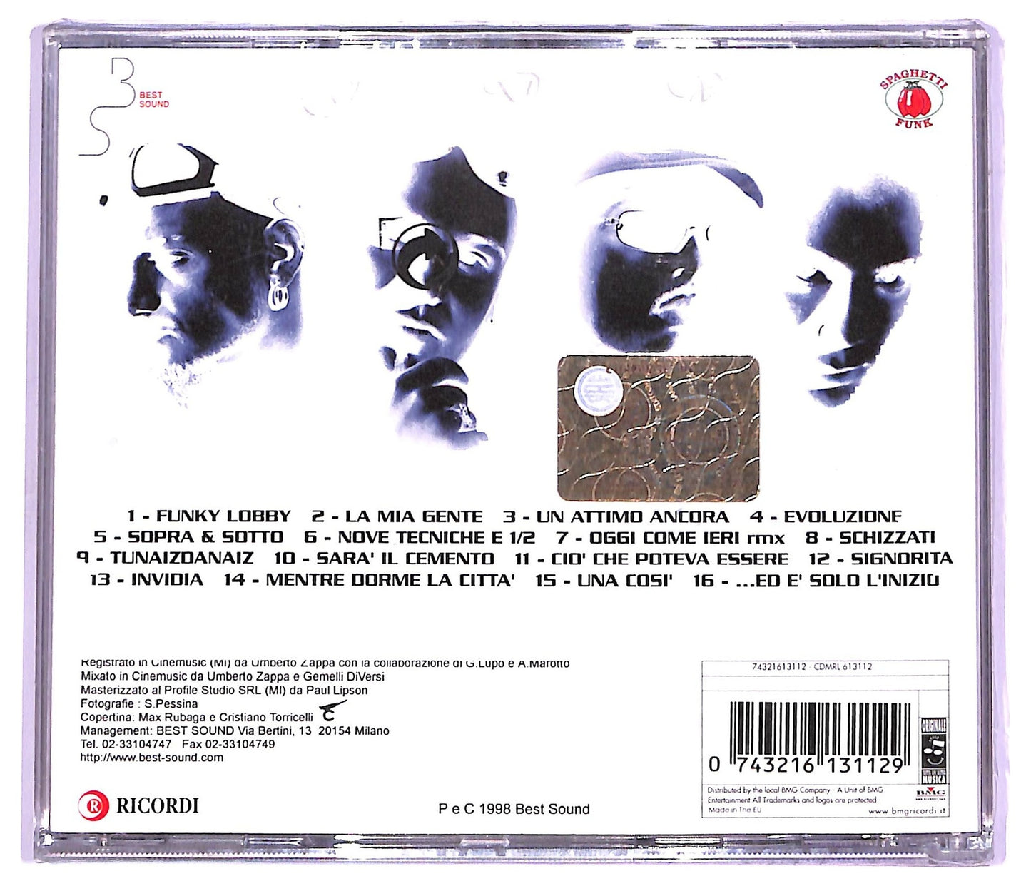 EBOND Gemelli Diversi - Gemelli Di Versi CD CD064108