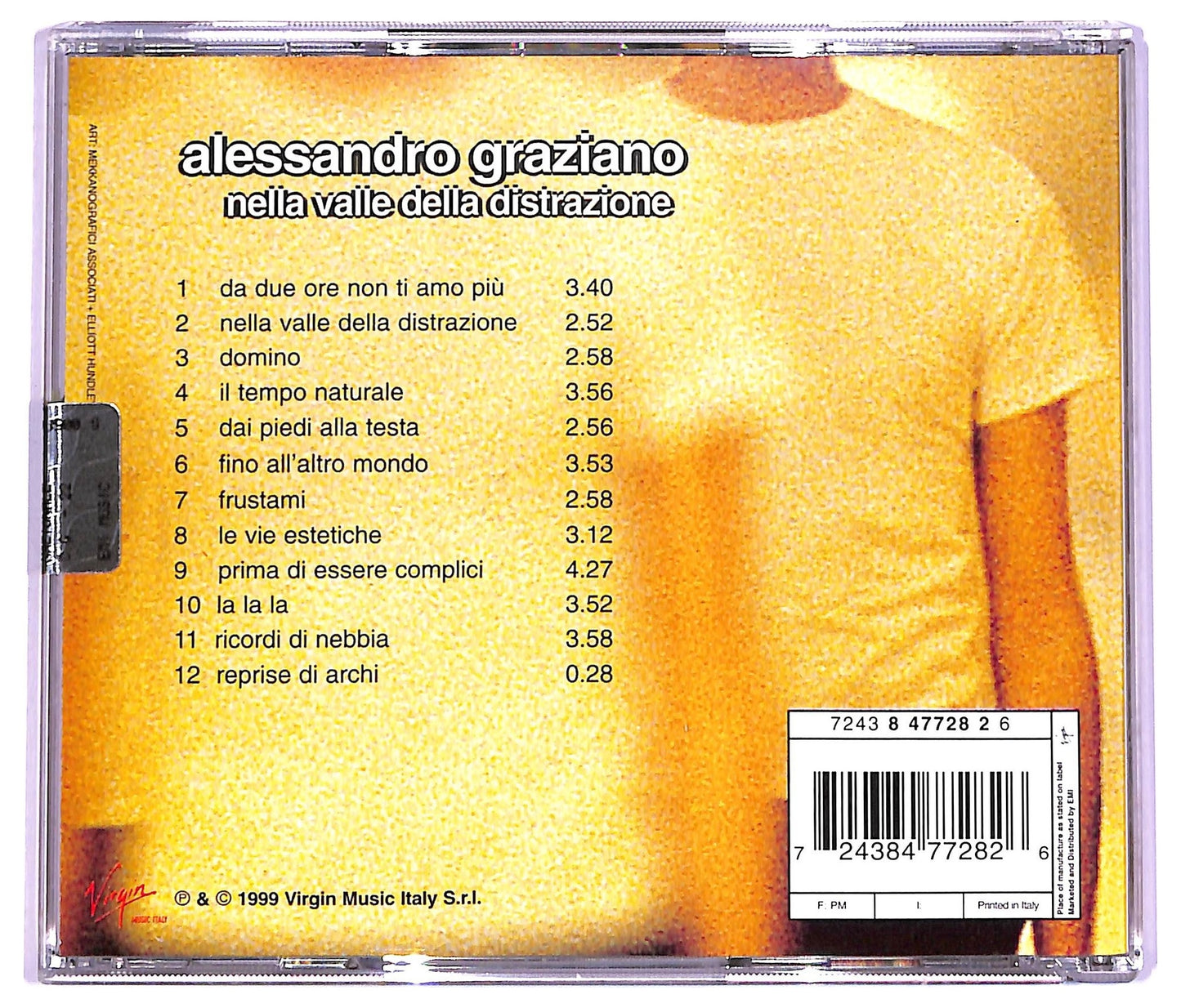 EBOND Alessandro Graziano - nella viita della cistraznie CD CD064122