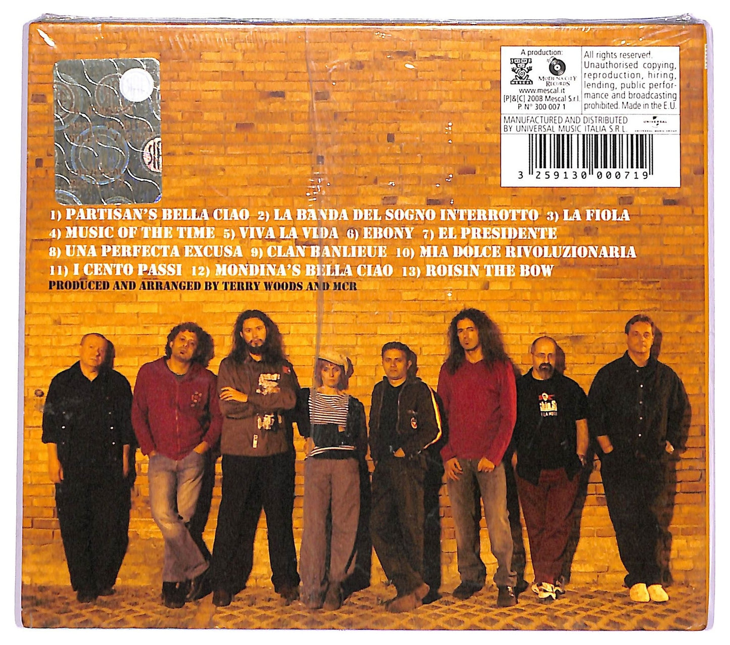 EBOND Modena City Ramblers - Bella Ciao - Sigillato CD CD064135