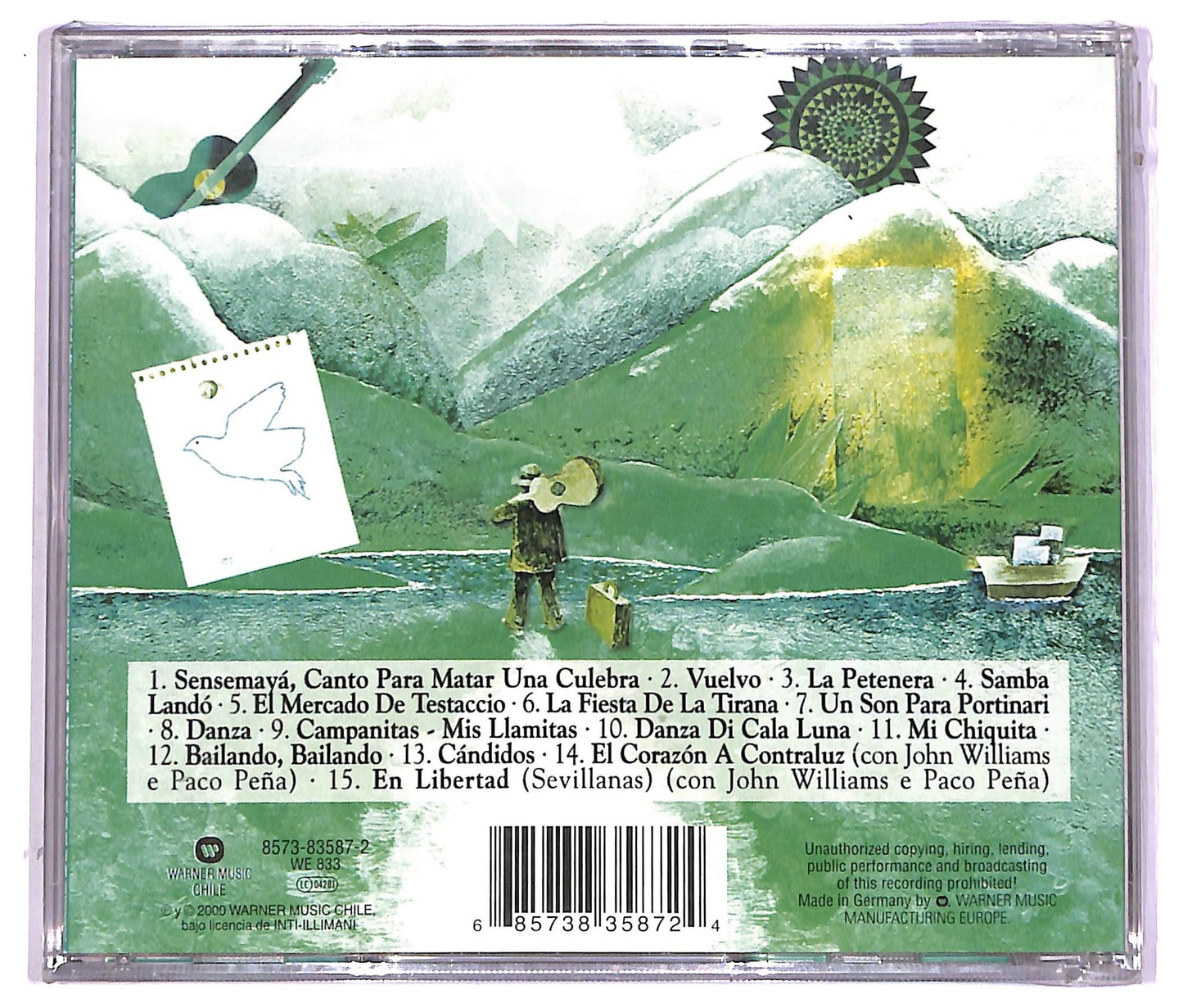 EBOND Inti-Illimani- Antologia II 1979-1988 CD CD064145