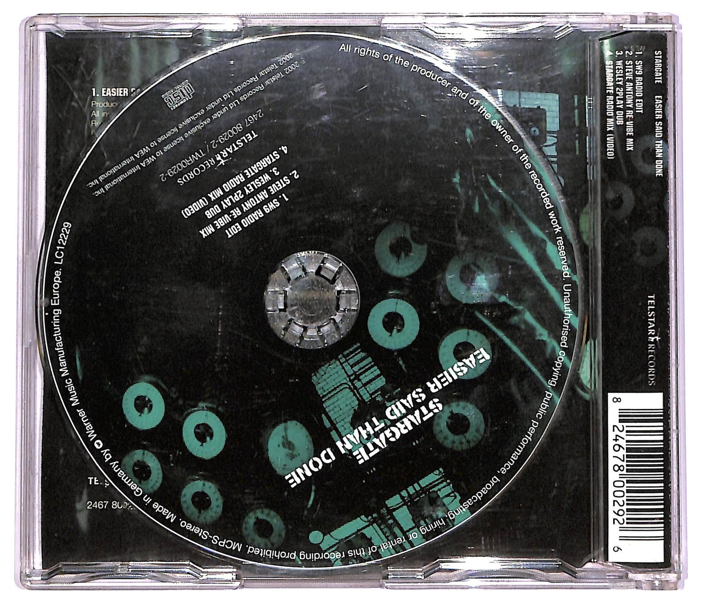 EBOND StarGate - Easier Said Than Done CD CD064160