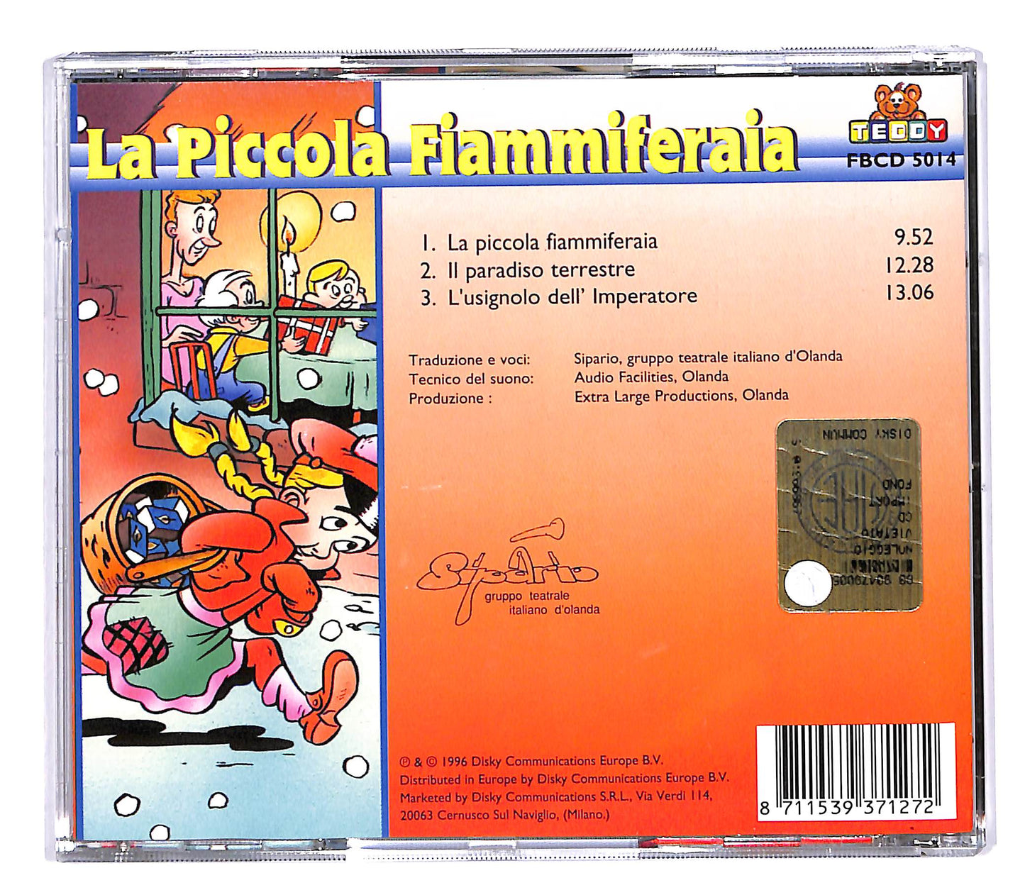 EBOND Various - la piccola fiammiferaia CD CD064341
