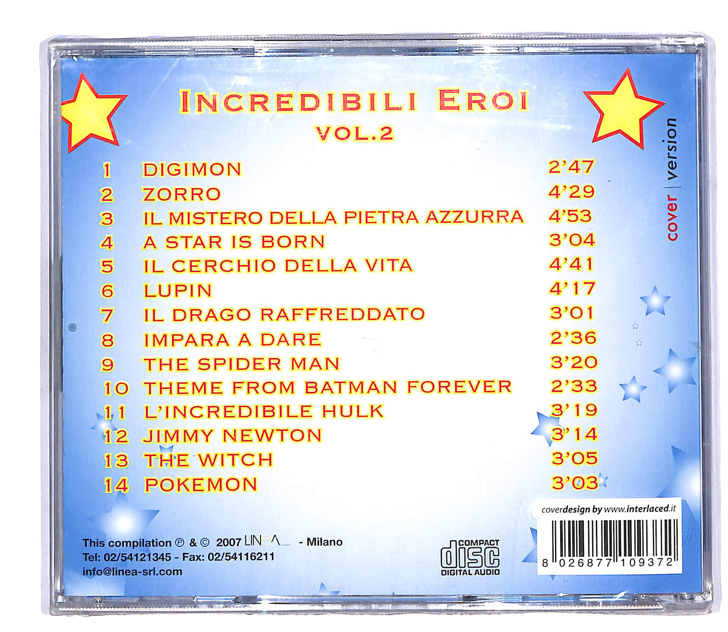 EBOND Various - incredibili eroi vol.2 CD CD064410