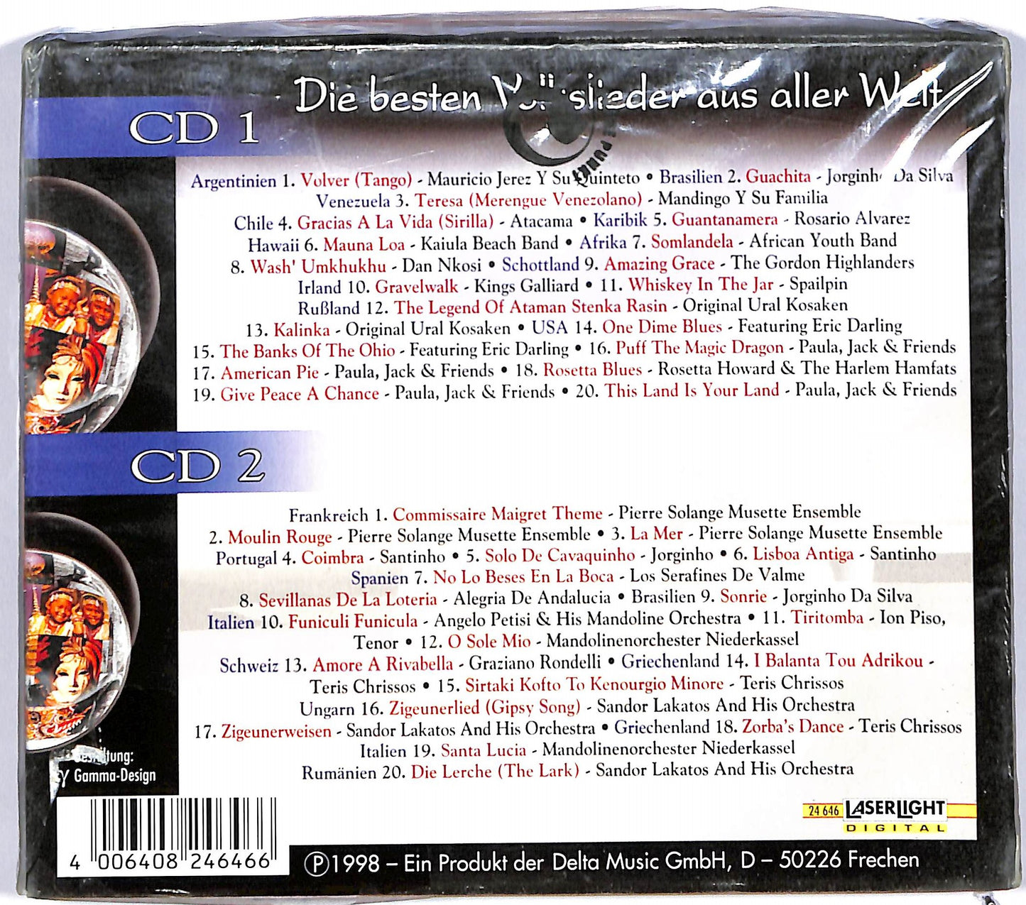 EBOND Various - Eine Welt Voller Musik - Box CD CD064430