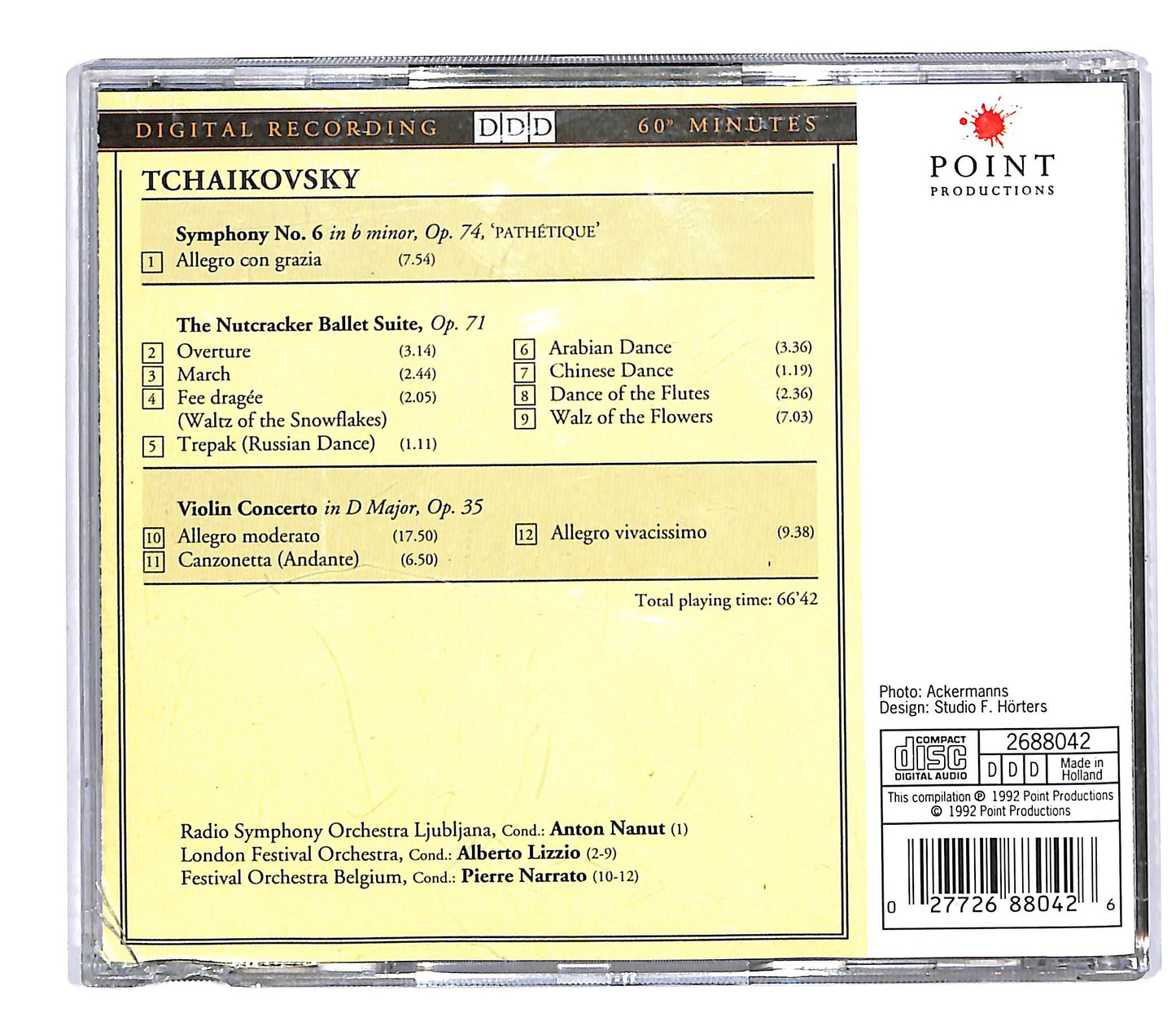 EBOND Tchaikovsky - The Best Of Tchaikovsky CD CD064432