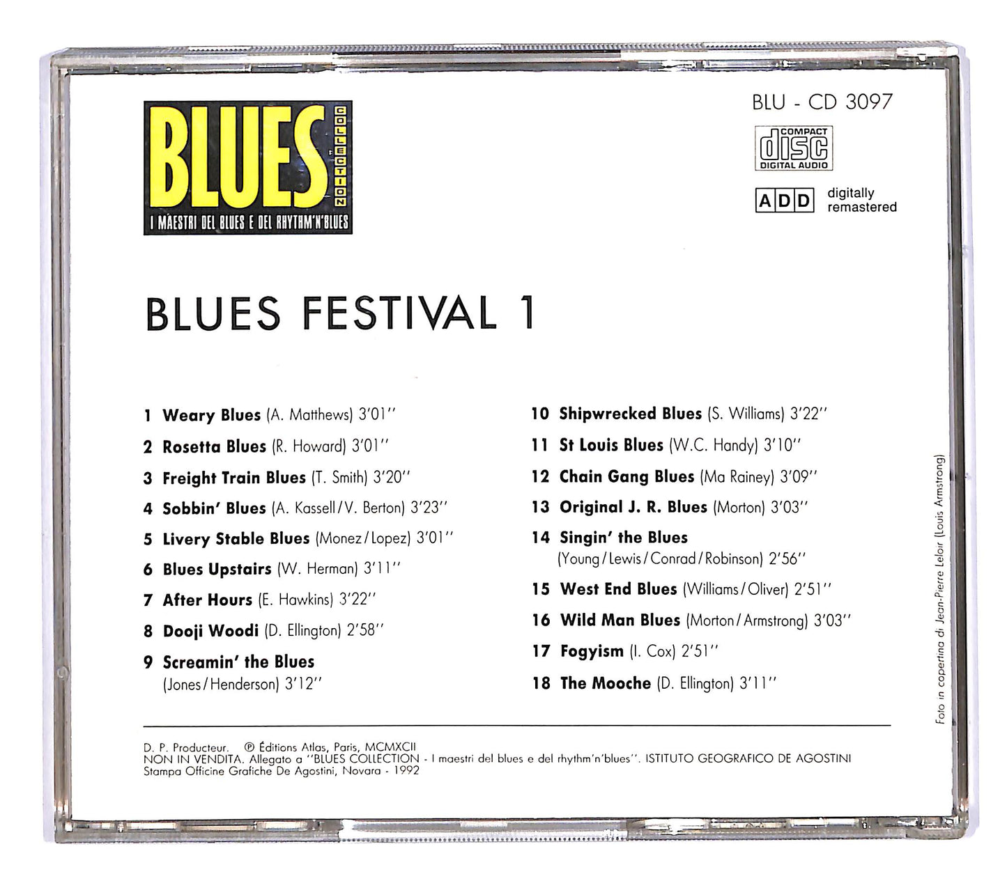 EBOND Various - Blues Festival 1 EDITORIALE CD CD064522