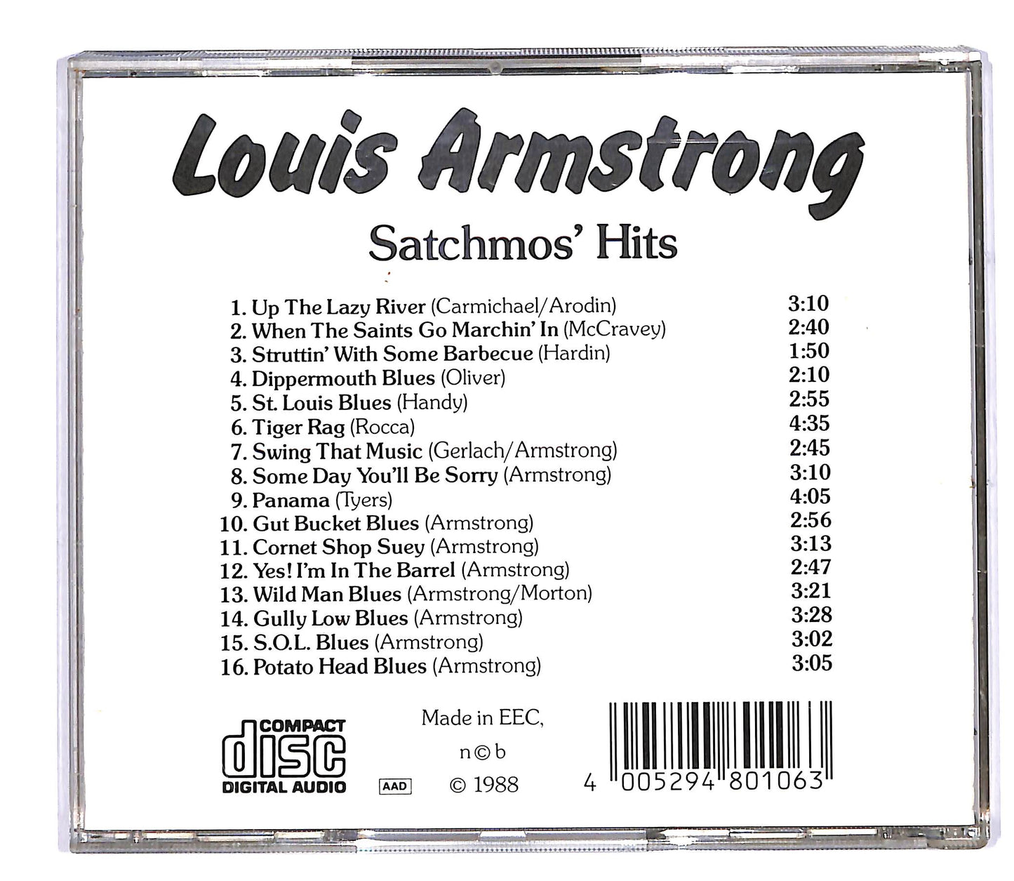 EBOND Louis Armstrong - Satchmo's Hits CD CD064535