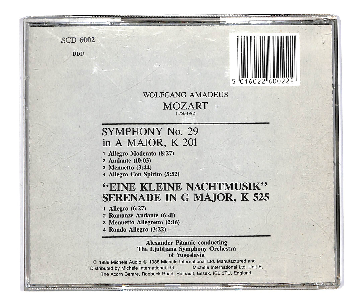 EBOND Mozart - Symphony No 29 CD CD064623
