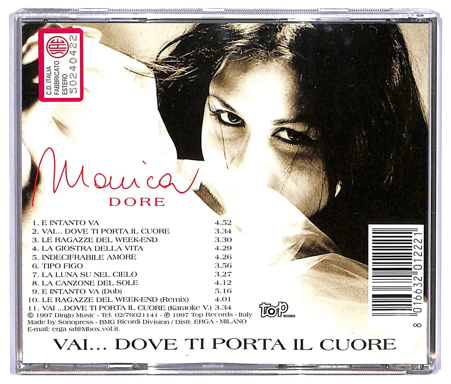 EBOND Monica Dore - vai...dove ti porta il cuore CD CD064909