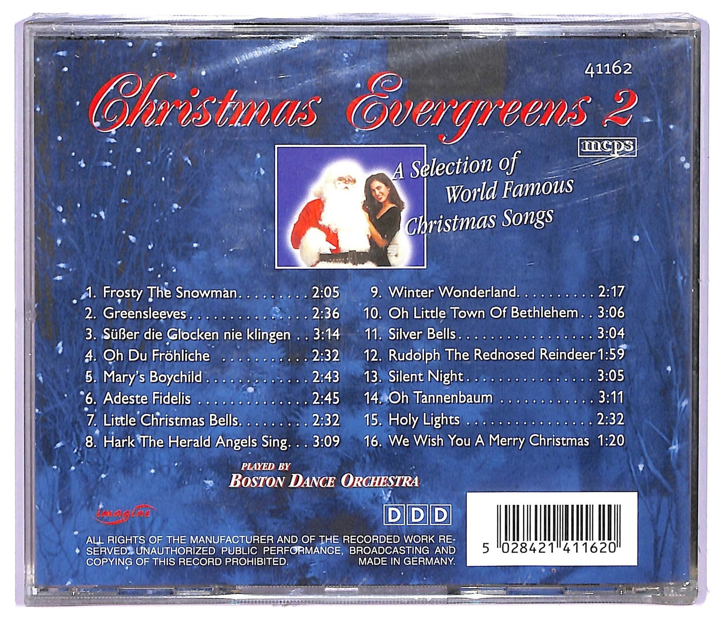 EBOND Boston dance orchestra - Christmas Evergreens 2 CD CD064913