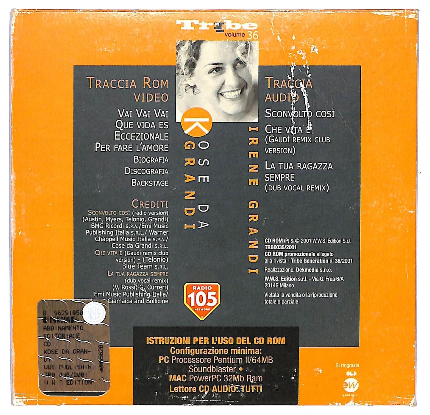 EBOND Irene Grandi - Kose Da Grandi CD CD065103