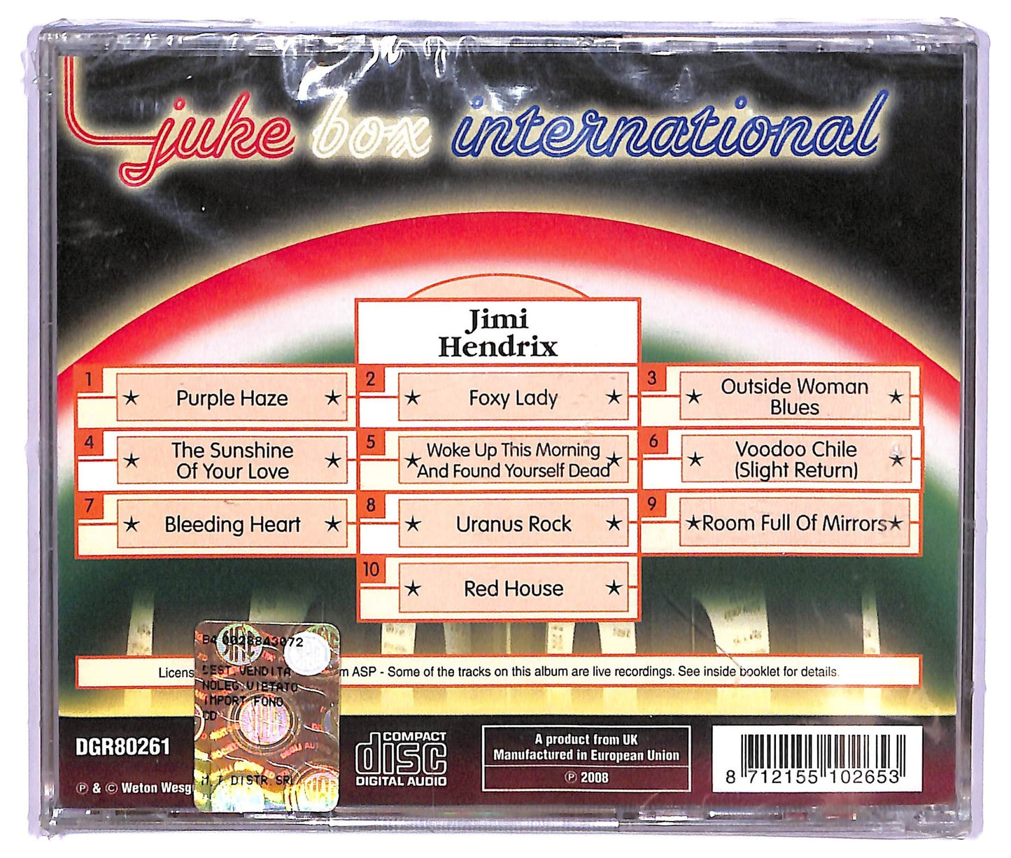 EBOND Jimi Hendrix - the best of Jimi Hendrix CD CD065120