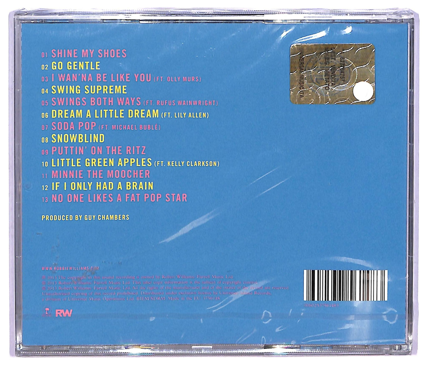 EBOND Robbie Williams - Swings Both Ways CD CD065204