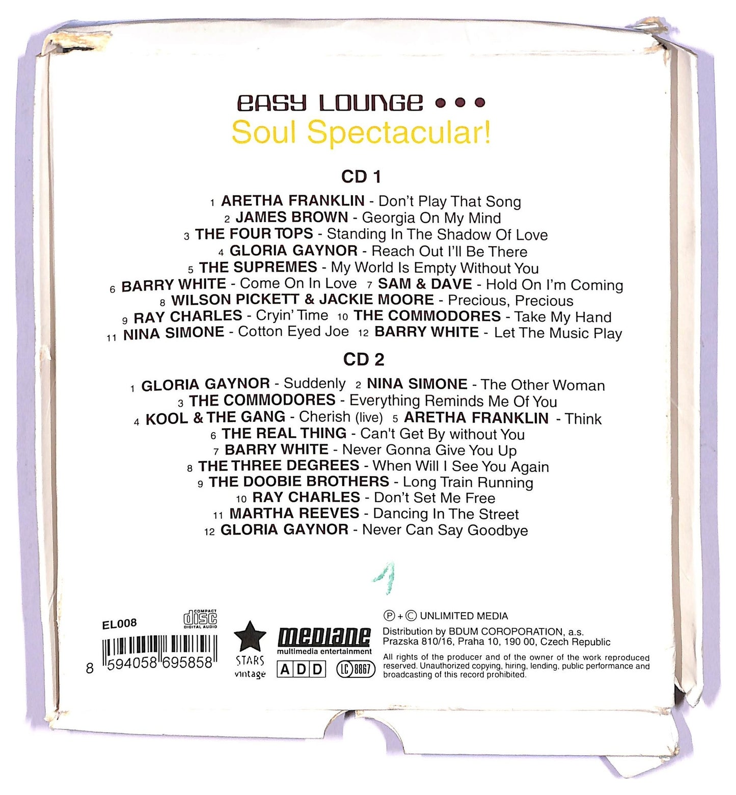 EBOND Various - Soul Spectacular easy lounge CD CD065212