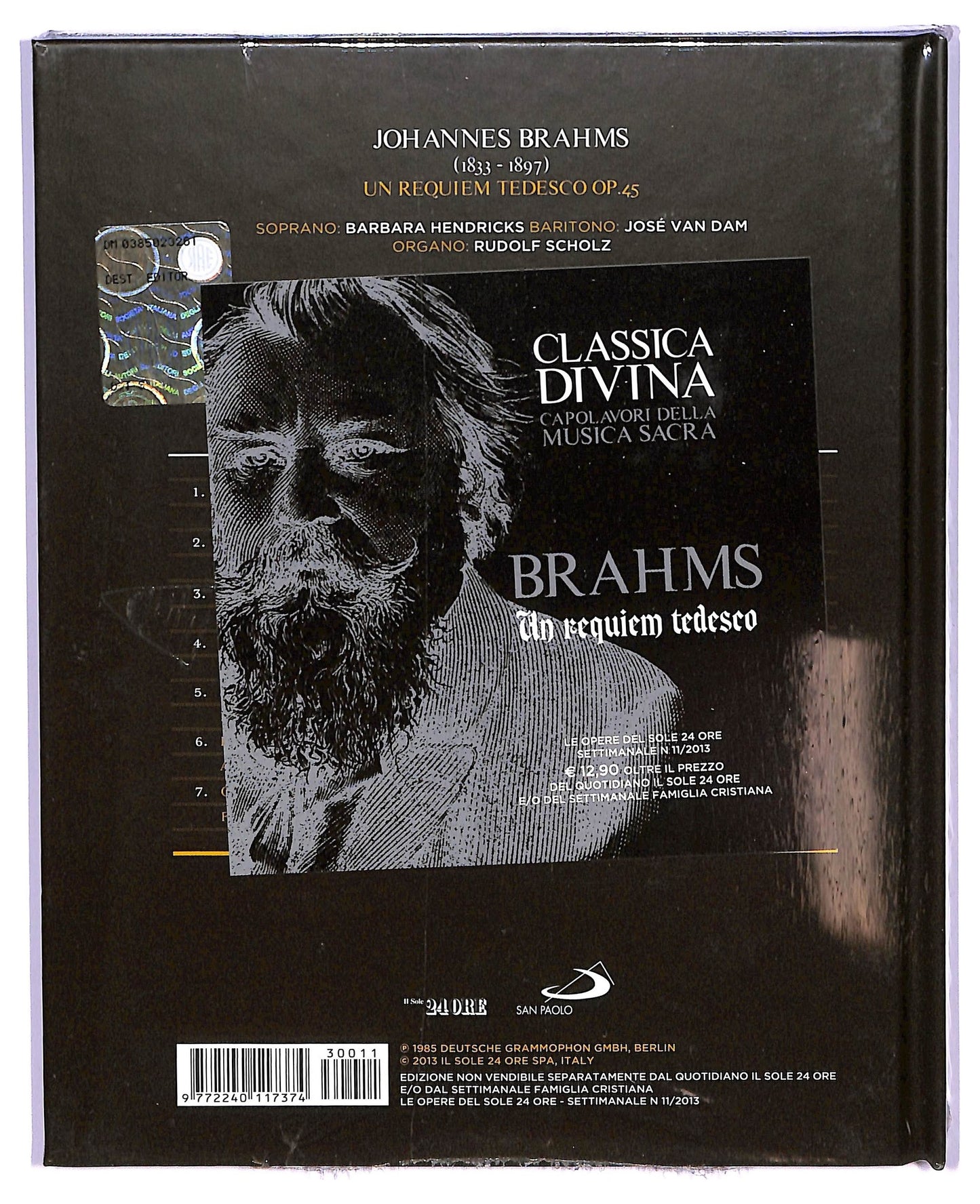 EBOND Brahms - Un requiem tedesco op. 45 - classica divina CD CD065308