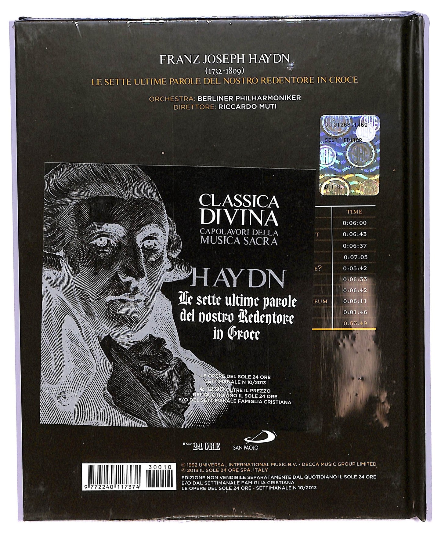 EBOND Haydn - le sette ultime parole del nostro redentore in croce CD CD065313