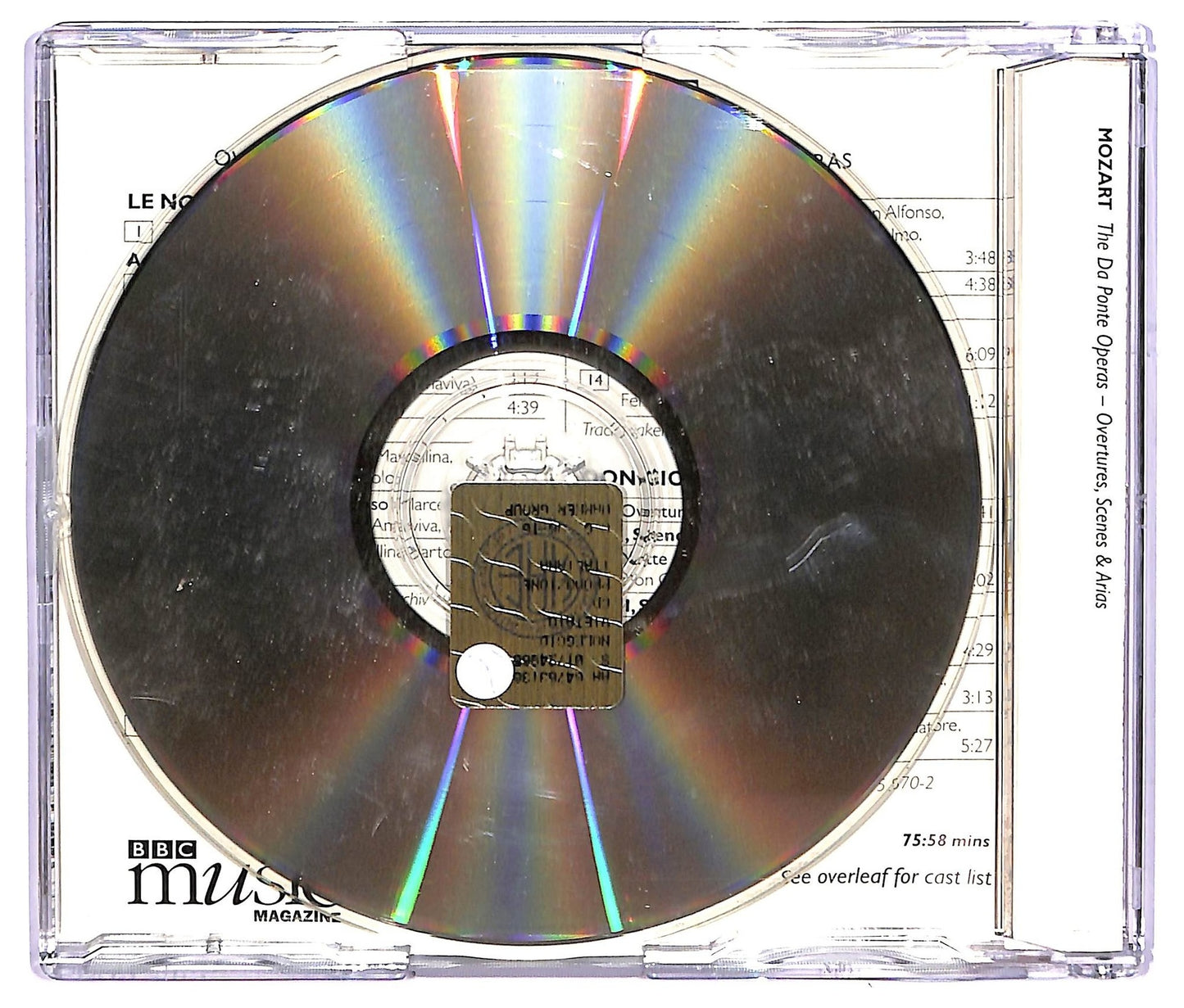 EBOND Mozart - le nozze di figaro cosi fan tutte Don Giovanni CD CD065418