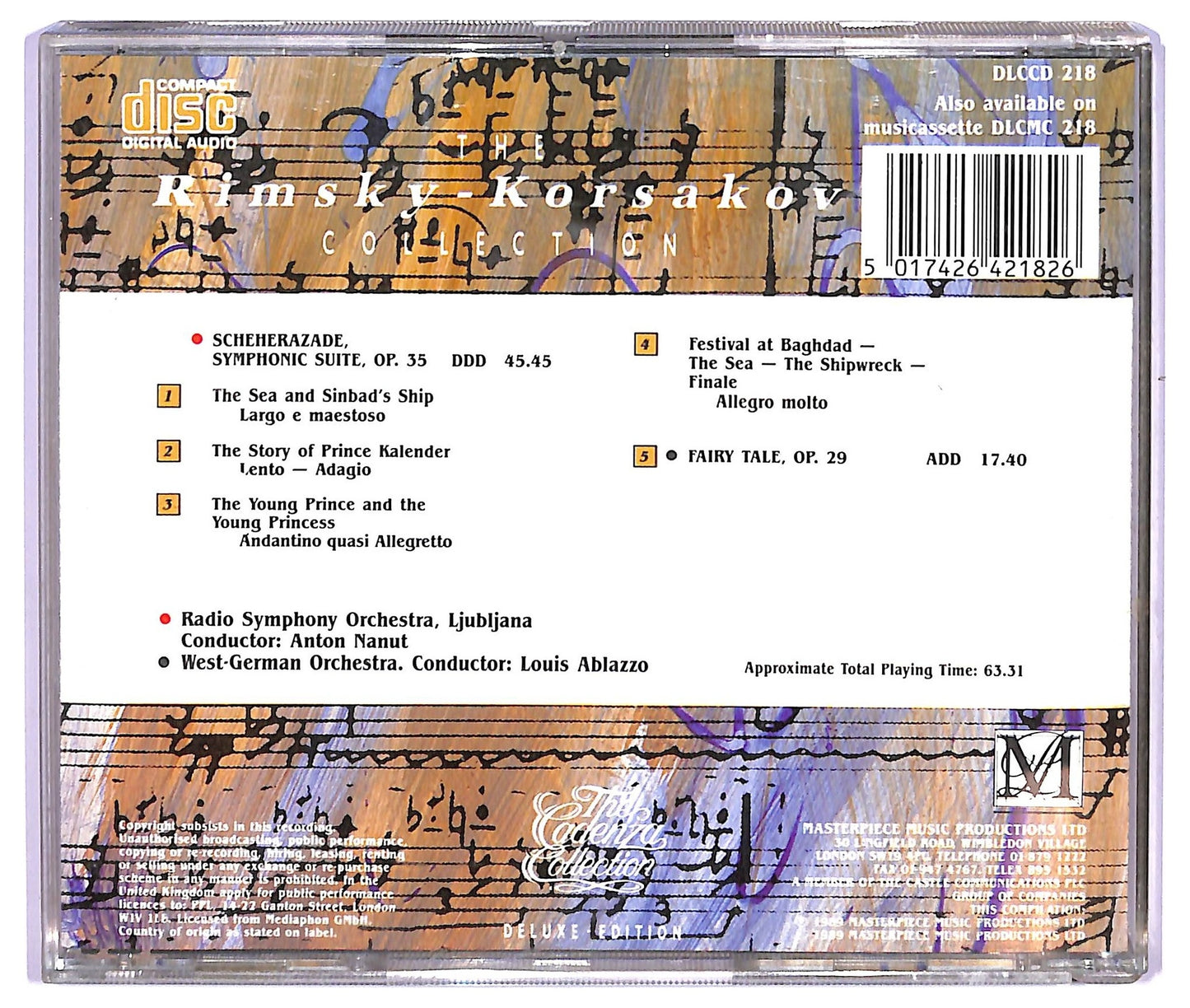 EBOND The Rimsky Korsakov Collection CD CD065425