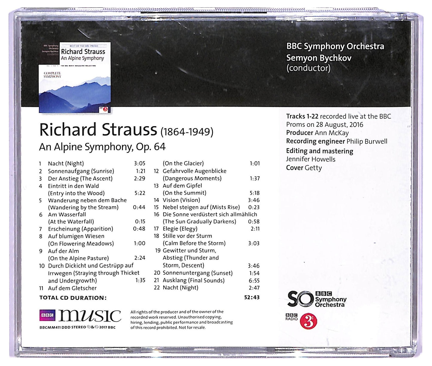 EBOND Richard Strauss - An Alpine Symphony CD CD065426