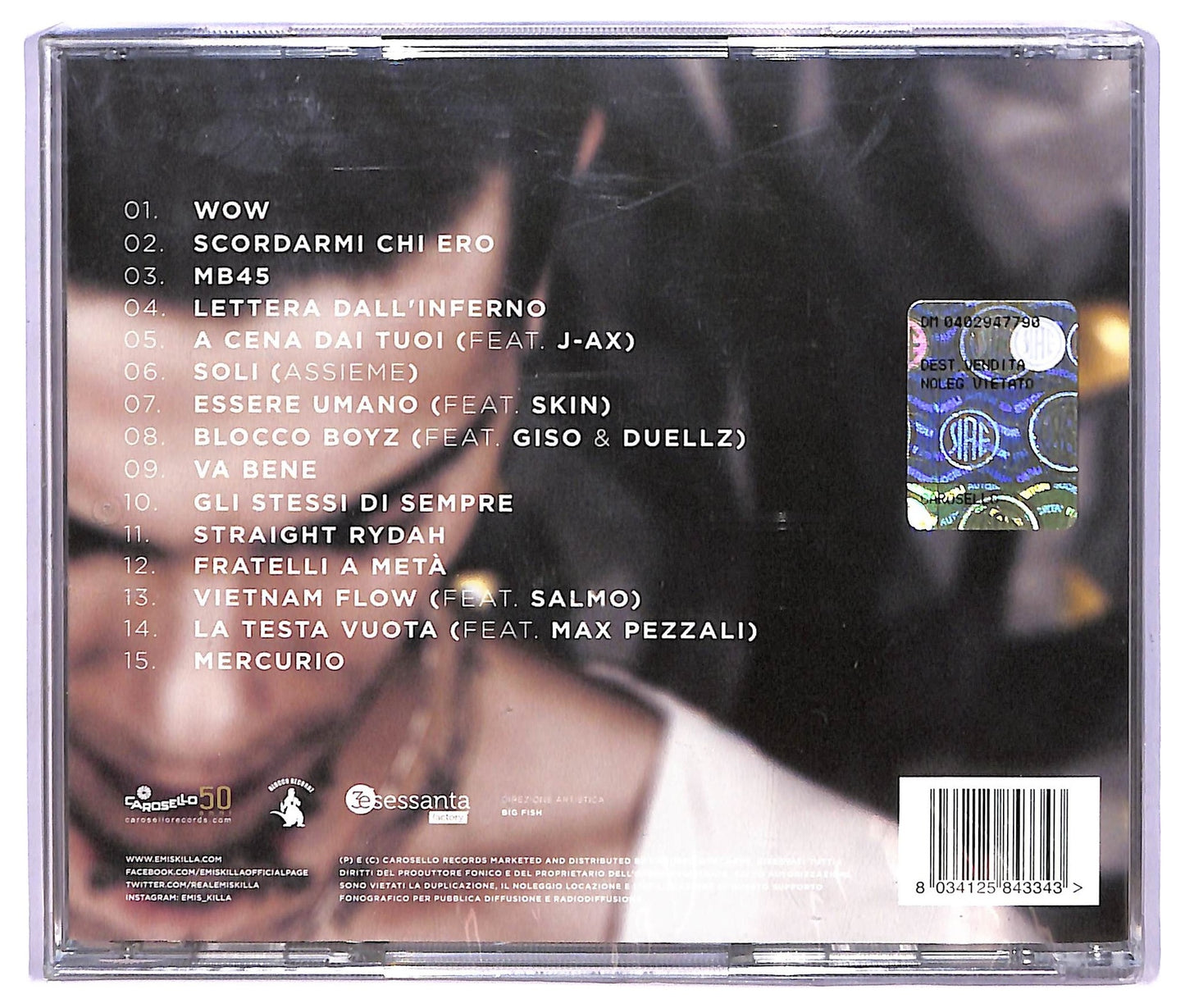 EBOND Emis Killa - Mercurio CD CD065429