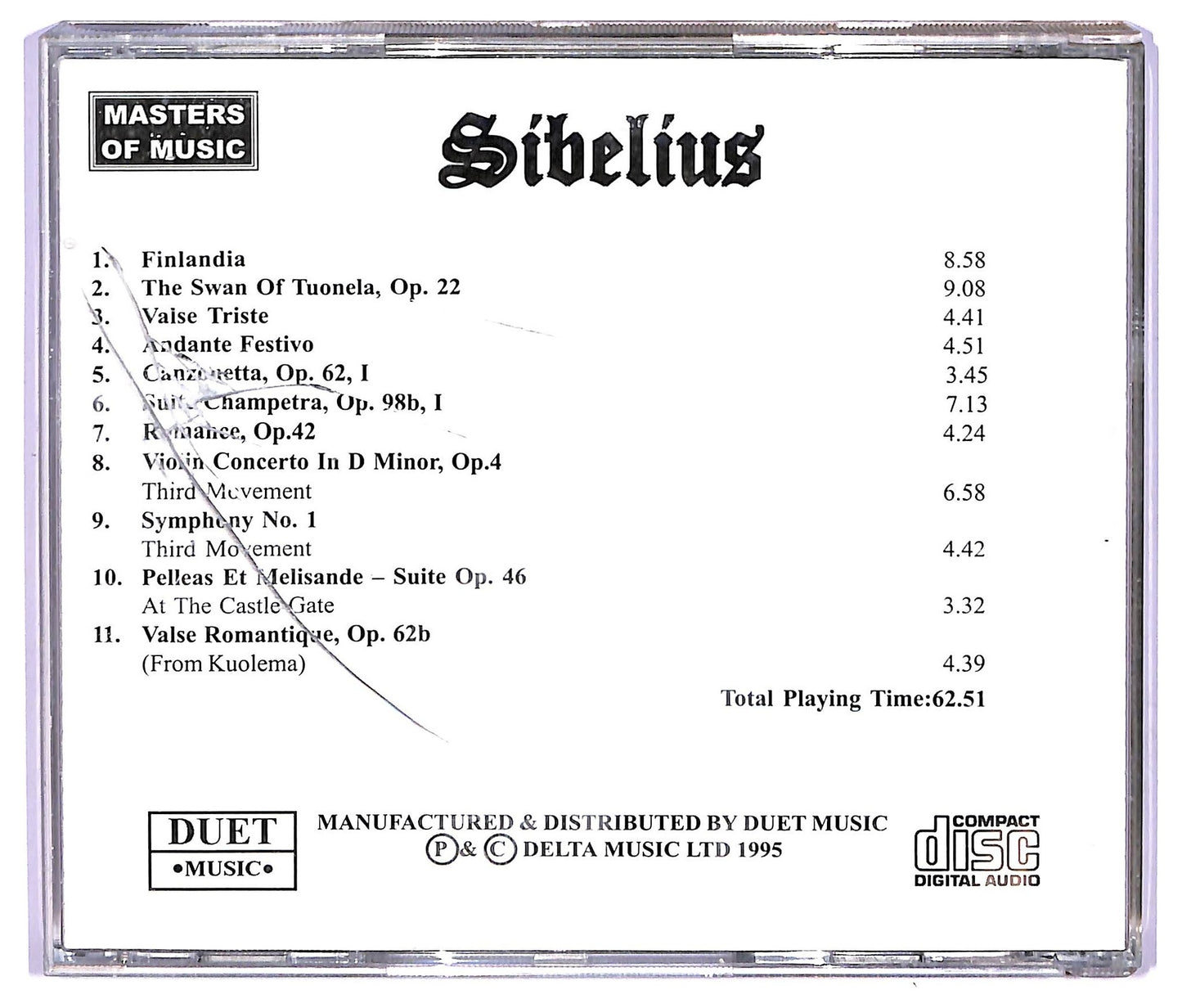 EBOND Sibelius - Sibelius CD CD065434