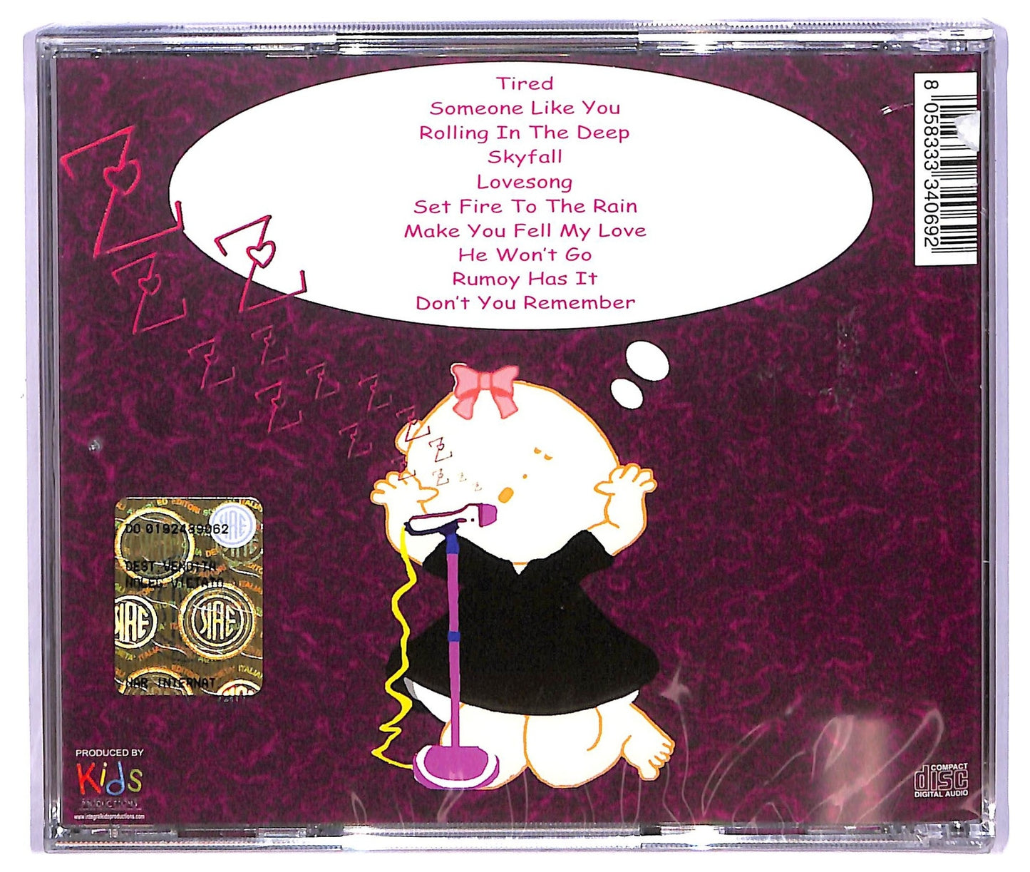 EBOND Babies Love - Adele CD CD065442