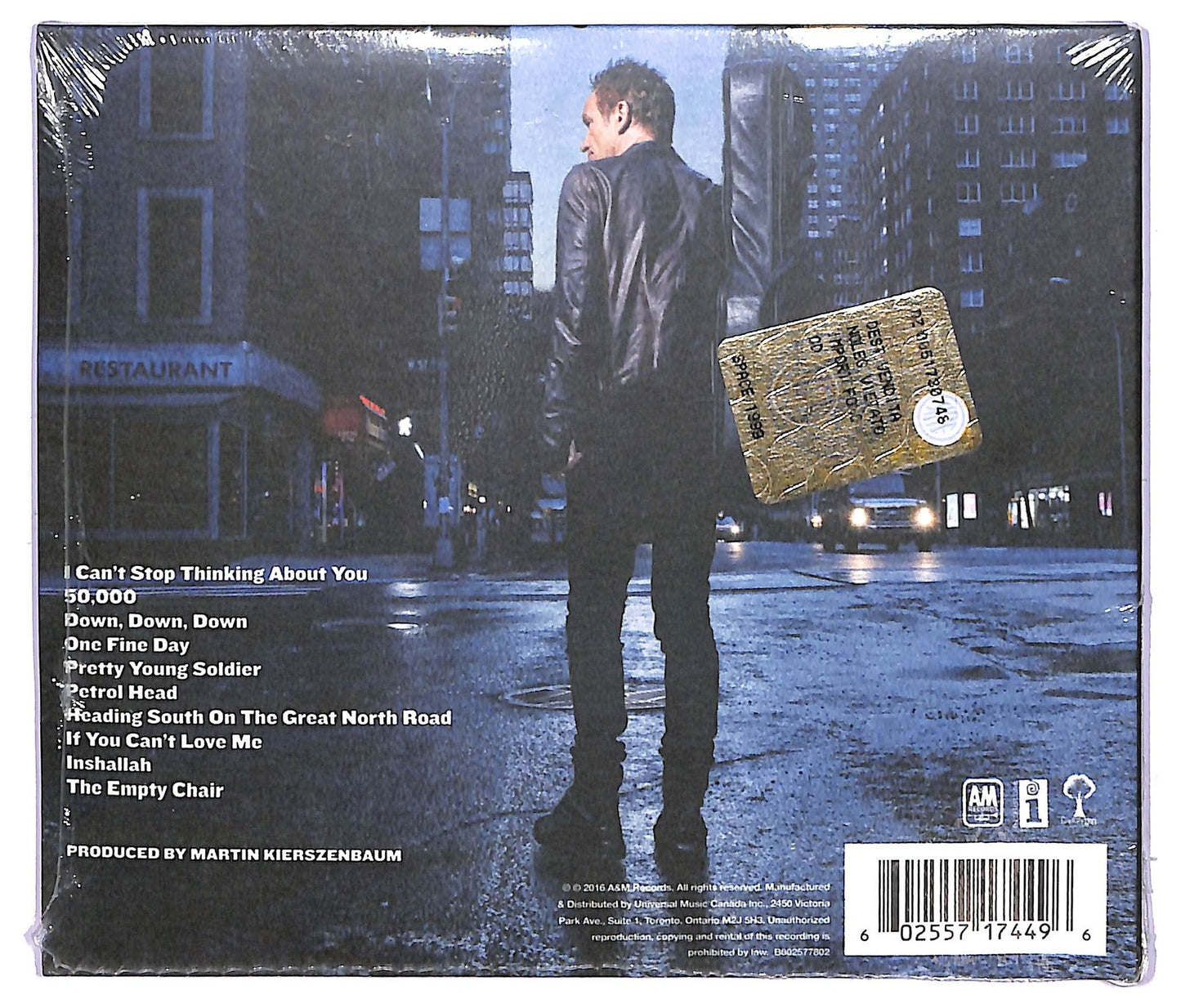 EBOND Sting - 57th & 9th CD CD065514